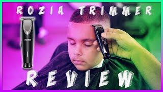 💈 Rozia HQ242 Trimmer  Review  👍🏼👎🏼 [upl. by Placido]