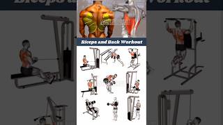 Biceps and Back Workout  Get Wider Back [upl. by Tillie766]