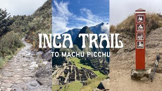 Hiking the INCA TRAIL to MACHU PICCHU with G Adventures [upl. by Clorinda387]