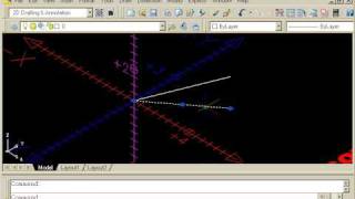 Working with 3 Dimensions  AutoCAD tutorial [upl. by Nan]