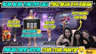 ACAK ACAK TIMCODE PAKE AKUN BABAN DAPET ROOM CEWE CANTIK AUTO MENANG BANYAKğŸ¤¤ [upl. by Silletram376]