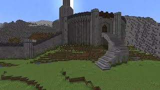 MINECRAFT LOTR Helms Deep build inspiration [upl. by Aneema]