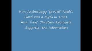 Noahs Flood Disproved by Archaeology amp Geology [upl. by Laicram327]