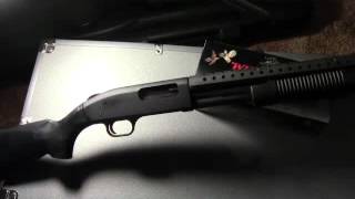 Mossberg 590 Special Purpose Shotgun Shooting and Review [upl. by Nemlaz]