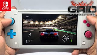 GRID  Autosport  Nintendo Switch Lite Gameplay  Best Racing Simulation Game on Switch [upl. by Anayrb]