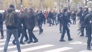 Comment la manifestation écologique a dégénéré à Paris [upl. by Beka984]