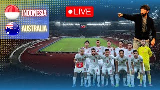 LIVE Indonesia  Australia  Stats Kualifikasi Piala Dunia Zona Asia 2026 [upl. by Htiduj]