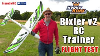 HKing Bixler v2 11 EPO 1400mm Glider PNF ESSENTIAL RC FLIGHT TEST [upl. by Oiludbo]