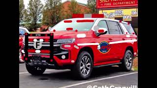 Brand New 2022 Chevy Tahoe Fire Battalion Chief SUV For Korea Fire Service [upl. by Yrian]