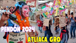 Inicio de la Feria del Quinto viernes con el Pendón de Atliaca Guerrero 10 de marzo de 2024 [upl. by Nwahsal]