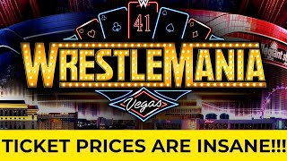 WWE WrestleMania Ticket Prices Surge [upl. by Ennailuj750]