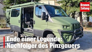 Das Ende einer Legende Bundesheer Das ist der Nachfolger des Pinzgauers  kronetv NEWS [upl. by Casady599]