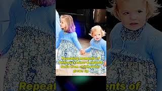 Repeating moments of Princess Leonor amp Infanta Sofia childhood to grown up shorts viral spain [upl. by Bose]