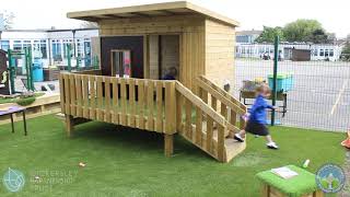 Brinsworth Whitehill New Outdoor EYFS Provision [upl. by Nyvek667]