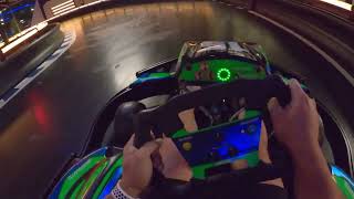 Andretti Indoor Karting Grand Prairie  Adult Blue Track [upl. by Hteazile]