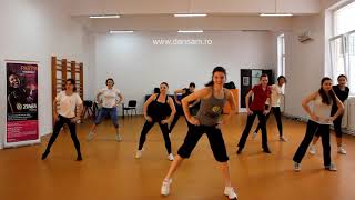 Coregrafie 1 ZUMBA FITNESS Cursuri ONLINE wwwdansamro [upl. by Currie]