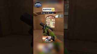 saffee 1v5 clutch😥cs2 counterstrike csgo [upl. by Nayllij]