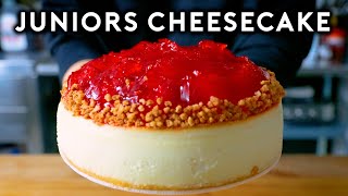 Perfecting Junior’s Famous Cheesecakes At Home  Anything with Alvin [upl. by Mclain]