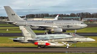 Fighter Pilots Wave on TRIPLE F18s TAKEOFFS [upl. by Flynn]