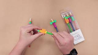 Fidget Pencil Toppers  Sensory Genius [upl. by Auqinom]