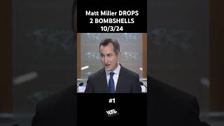 Bombshells Matt Miller Goes Full Chad AND CALLS OUT [upl. by Akierdna]