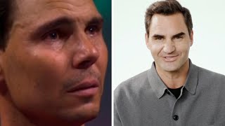 Rafael Nadal in tears as Federer Djokovic and Murray come forward with final messages [upl. by Euqnom]