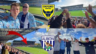 OXFORD UNITED VS WBA VLOG LATE DRAMA AS OXFORD SCORE IN DYING SECONDS [upl. by Oettam843]