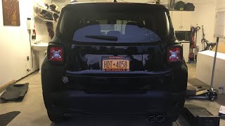 2016 Jeep Renegade Stock Rev VS Magnaflow Exhaust Rev [upl. by Intyrb]