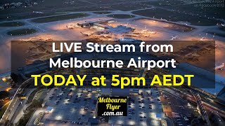 🔴☀️🌙 Melbourne Airport LIVE from T4 MEL  YMML Thurs 24th Oct [upl. by Anaej646]