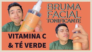 No 3 BEAUTY BRUMA FACIAL TONIFICANTE VITAMINA C Y TÉ VERDE ¿Qué tan buena es RESEÑA Erick Ortega [upl. by Yesnik998]