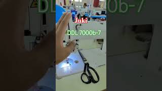 DDl 7000b7 1 needle lock stitch machine shortvideo sewing [upl. by Esinyl617]