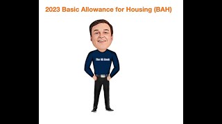 2023 Basic Allowance for Housing BAH Rates [upl. by Sukin]