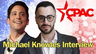 EXCLUSIVE Michael Knowles Interview CPAC 2024 [upl. by Sletten]