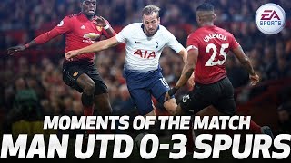 HARRY KANES STRENGTH AND LUCAS MOURAS SPEED  MOMENTS OF THE MATCH  MAN UNITED A [upl. by Elenaj]