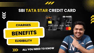 SBI TATA Star Select Credit Card Full Details  Benefits  Eligibility  Fees 2022 Edition [upl. by Noirrad]