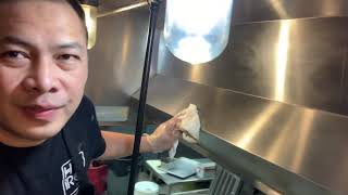 HOW TO CLEAN RESTAURANT KITCHEN  Commercial Kitchen Deep Cleaning [upl. by Eenet]