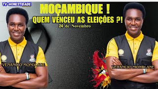 Venâncio Mondlane  QUEM VENCEU AS eleições EM MOÇAMBIQUE [upl. by Enasus485]