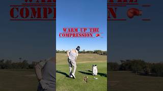 What am I doing here to Warm Up the Compression ⛳️ golf drill tips iron wedges golftips [upl. by Urbani]