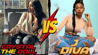 Kountry Wayne Crystal The Doll vs J Diva Lifestyle Biography Comparison 2024 [upl. by Sekoorb]