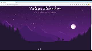 Beautiful parallax website  HTML CSS Javascript Photoshop [upl. by Suzie109]