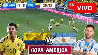 🔴 Argentina vs Colombia EN VIVO  Final Copa América 2024 [upl. by Millford]