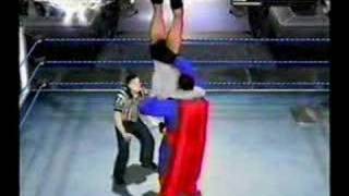 NoDQ CAW Season 2 32  Superman v Lara Croft [upl. by Anwahsed]