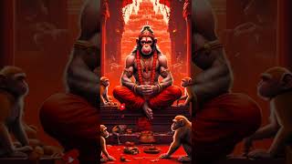 hanuman chalisa  Jai Hanuman gyan gun sagar  short shorts ytshortsshortsvideo hanuman [upl. by Channa]