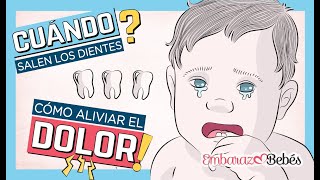 💥🦷 Primeros DIENTES DEL BEBÉ 5 COSAS que deberías saber  cómo aliviar el dolor [upl. by Ydnam]