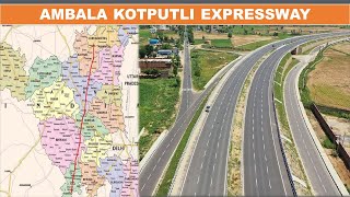 Ambala Kotputli Expressway  Trans Haryana Expressway  Expressway construction  Papa Construction [upl. by Stuppy]