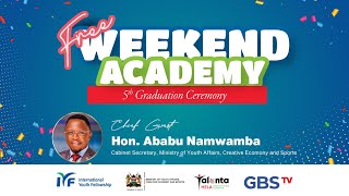 CS Ababu Namwamba Graces IYF Weekend Academy Graduation Ceremony [upl. by Temme]