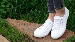 Seen on Gwen Stefani Superga sneakers [upl. by Jereme736]