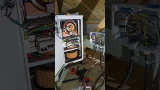 15 KVA Voltage stabilizer install powerconditioner electrician spark electricalengineering [upl. by Nahij]