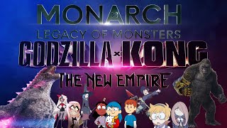 Dark Weiss episode 133 Monarch and Godzilla x Kong The New Empire reaction [upl. by Srednas]