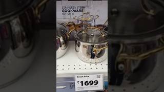 Triply cookware 5pc set rs 1699 at Reliance Store triplycookware bestcookwareset Homeonecookware [upl. by Bullard]